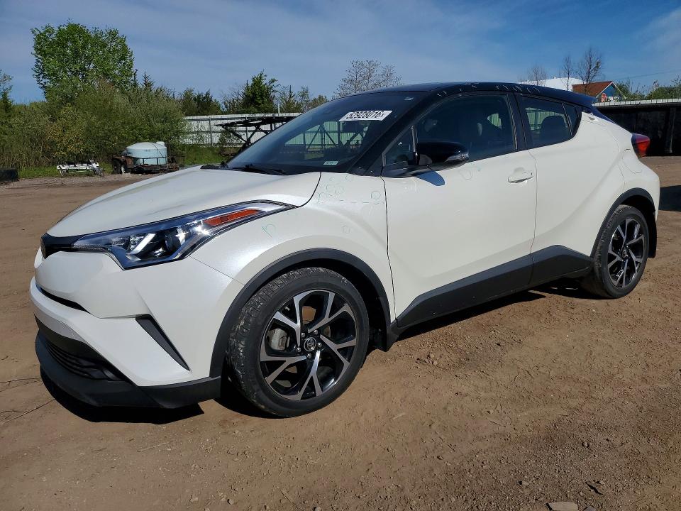 2019 Toyota C-hr VIN JTNKHMBX4K1056910 COPART salvage auction — HAIL, Oh - Cert Of Title-Salvage, sold $9,600 on 2026-07-09 (photo 1)