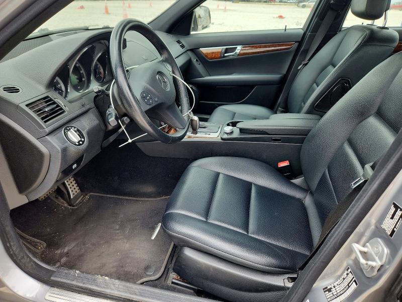 2009 Mercedes-benz C class VIN WDDGF81X99R065659 COPART salvage auction — UNDERCARRIAGE, Tx - Salvage Vehicle Title, sold $425 on 2026-07-16 (photo 7)
