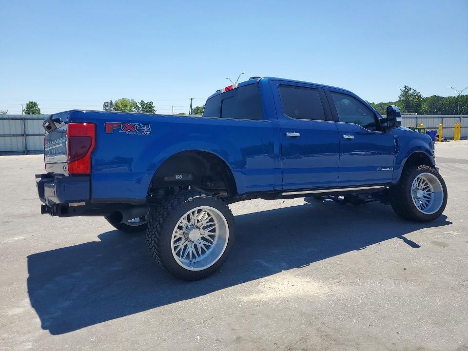 2022 Ford F350 VIN 1FT8W3BT1NEE18121 COPART salvage auction — UNDERCARRIAGE, Nc - Salvage Certificate Of Title, sold $49,000 on 2026-07-30 (photo 3)