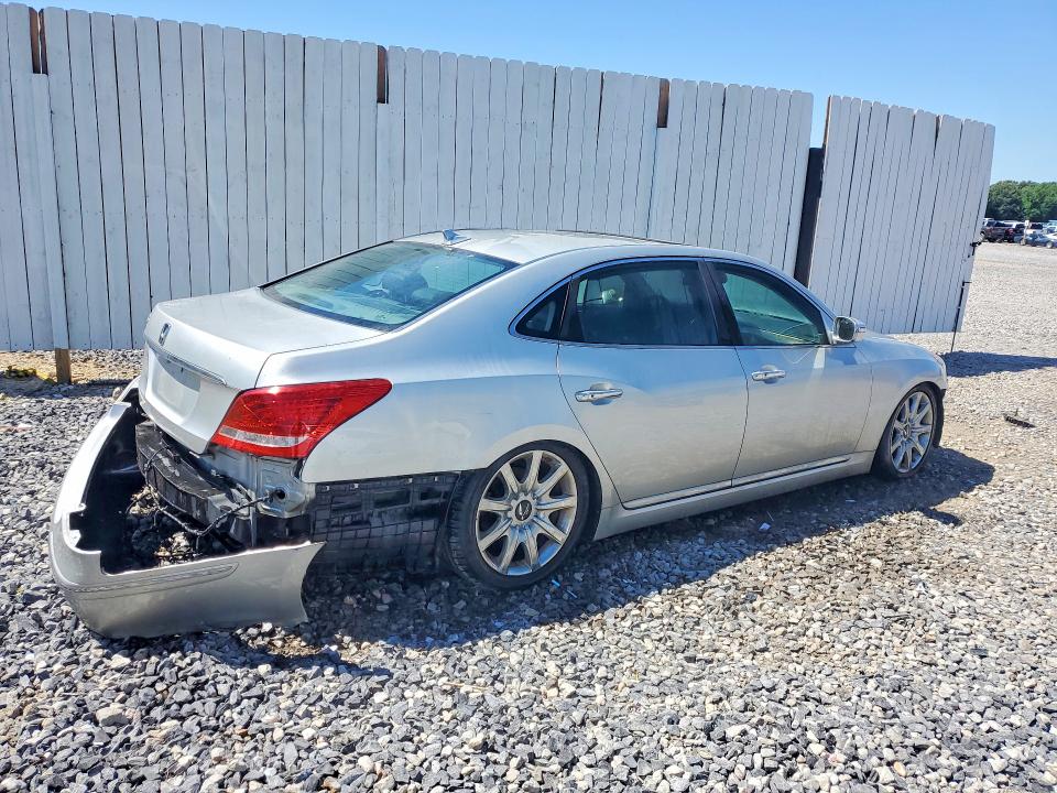 2011 Hyundai Equus VIN KMHGH4JF2BU029055 COPART salvage auction — ALL OVER, AR - CERTIFICATE OF TITLE, sold $175 on 2026-07-09 (photo 3)