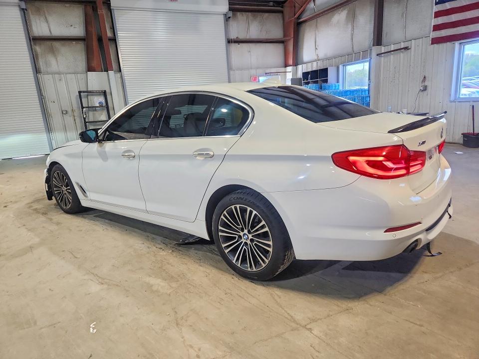 2018 BMW 5er VIN WBAJA7C55JWA74482 COPART salvage auction — REAR END, Ri - Salvage Certificate Of Title, sold $6,500 on 2026-07-31 (photo 2)