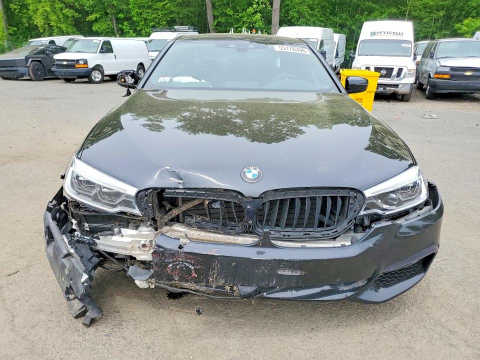 2018 BMW 5er VIN WBAJE5C59JWA96560 COPART salvage auction — FRONT END, Ma - Cert Of Title-Salvage, sold $7,400 on 2026-07-07 (photo 5)