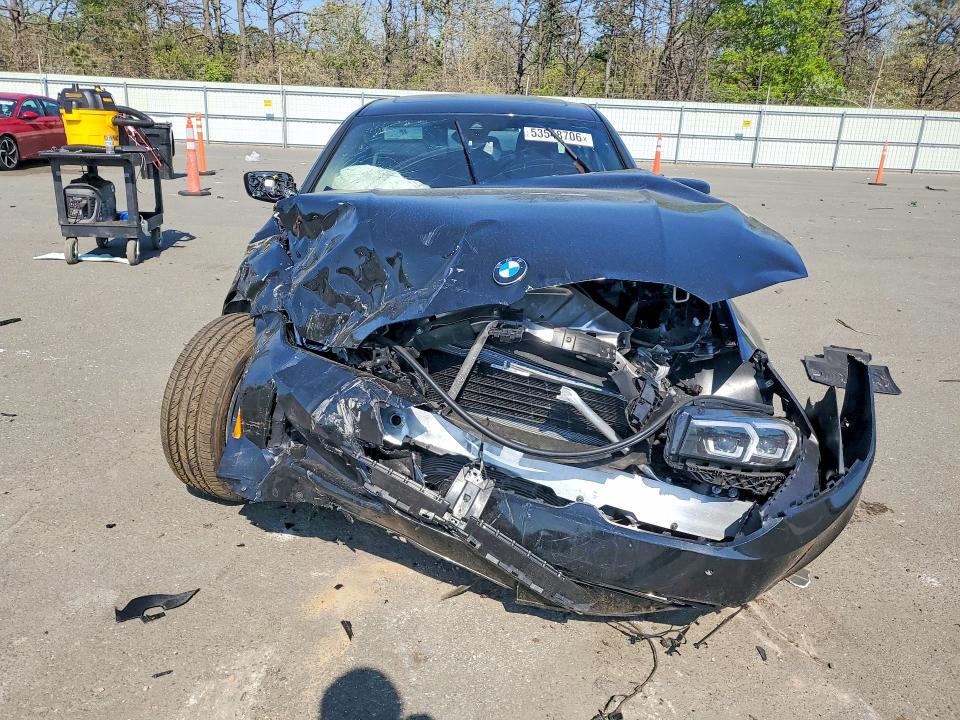 2025 BMW 3er VIN 3MW89CW06S8F72939 COPART salvage auction — FRONT END, Ny - Mv-907A Salvage Certificate, sold $5,100 on 2026-07-06 (photo 5)