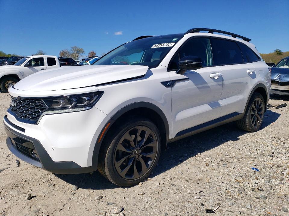 2022 Kia VIN 5XYRKDLF2NG087085 COPART salvage auction — FRONT END, Ma - Cert Of Title-Salvage, sold $8,600 on 2026-07-08 (photo 1)