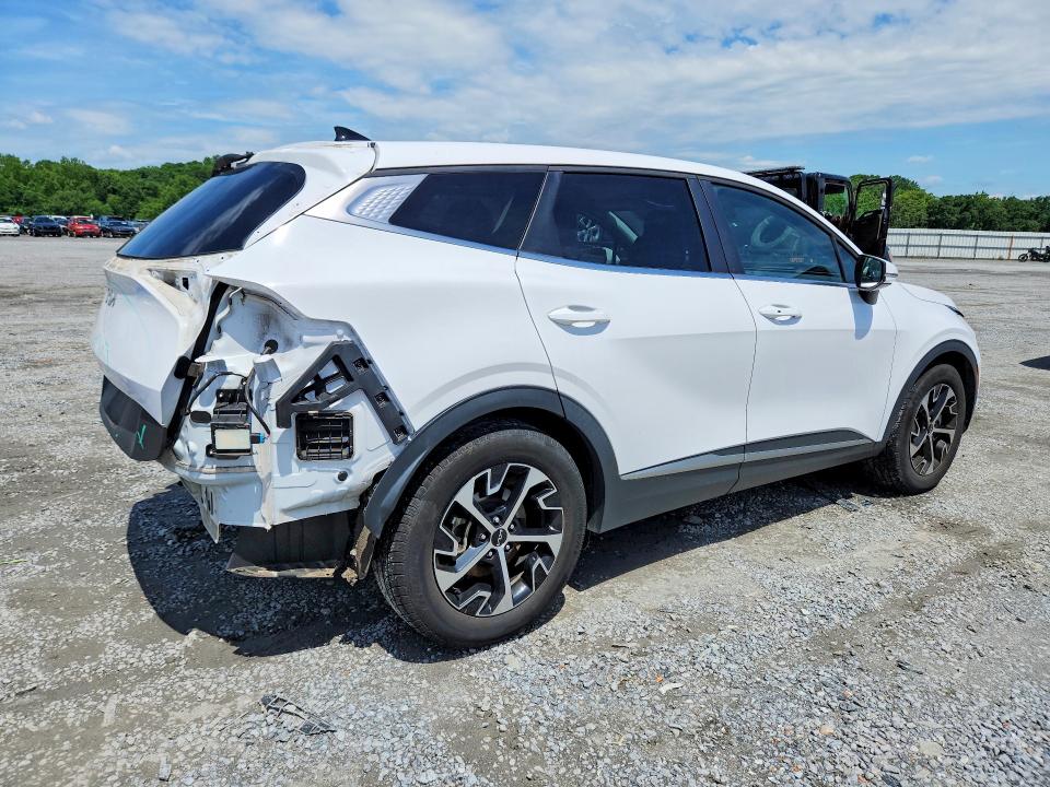 2023 Kia Sportage VIN 5XYK33AFXPG015419 COPART salvage auction — REAR END, Nc - Salvage Certificate Of Title, sold $300 on 2026-07-29 (photo 3)