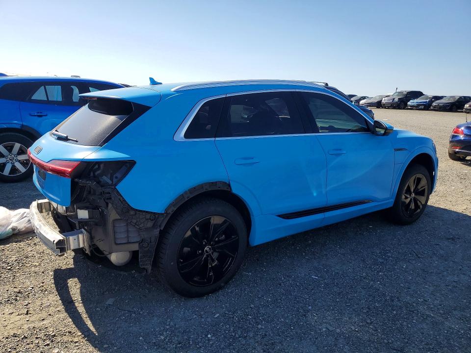 2024 Audi Q8 VIN WA15AAGE9RB020348 COPART salvage auction — REAR END, Ca - Salvage Certificate, sold $17,100 on 2026-07-21 (photo 3)