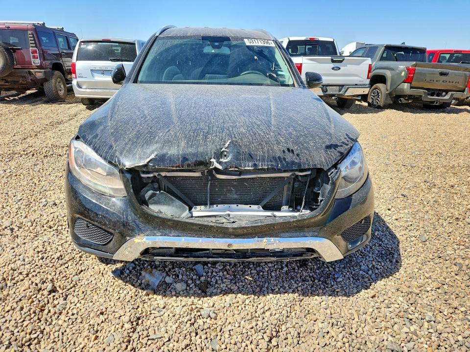 2019 Mercedes-benz Glc VIN WDC0G4JB7K1005027 COPART salvage auction — FRONT END, Tx - Salvage Vehicle Title, sold $6,400 on 2026-08-11 (photo 5)
