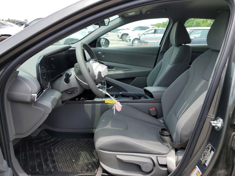 2024 Hyundai Elantra VIN KMHLM4DG7RU728688 COPART salvage auction — FRONT END, Mo - Salvage Certificate Of Title, sold $4,700 on 2026-07-31 (photo 7)