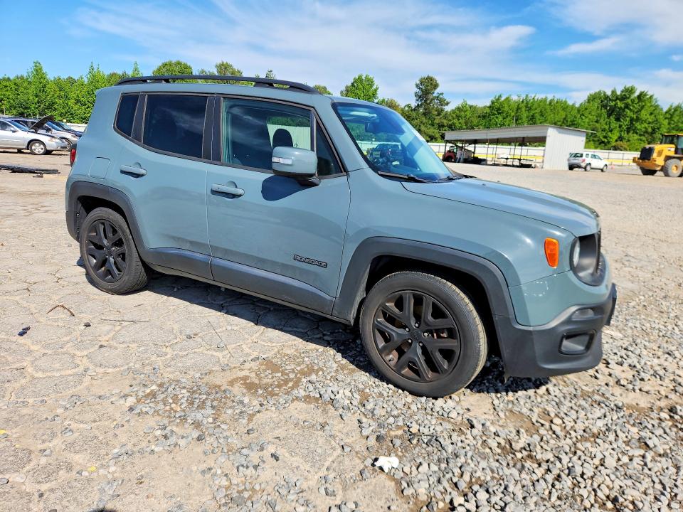 2017 Jeep Renegade VIN ZACCJABB9HPG64754 COPART salvage auction — UNDERCARRIAGE, TN - SALVAGE CERTIFICATE, sold $2,300 on 2026-07-28 (photo 4)