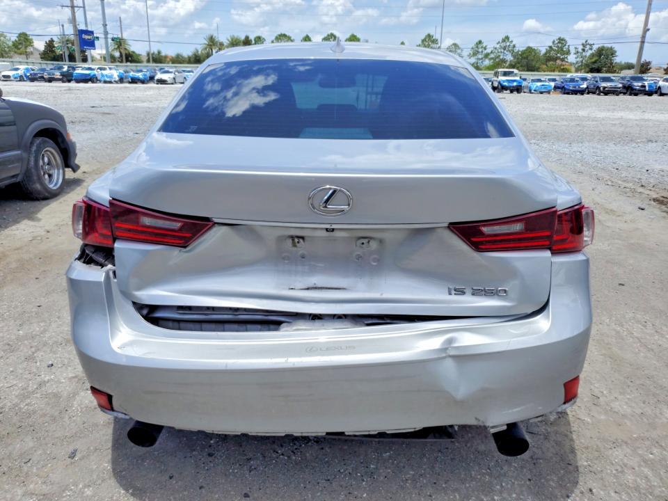 2014 Lexus Is VIN JTHBF1D2XE5012108 COPART salvage auction — REAR END, Fl - Cert Of Title Slvg Rebuildable, sold $3,100 on 2026-07-17 (photo 6)