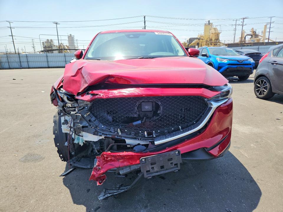 2021 Mazda Cx-5 VIN JM3KFADM1M0421670 COPART salvage auction — FRONT END, Ca - Salvage Certificate, sold $6,000 on 2026-07-20 (photo 5)
