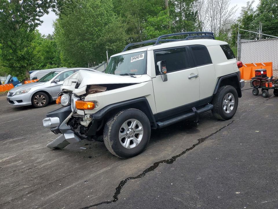 2014 Toyota Fj cruiser VIN JTEBU4BF0EK182599 COPART salvage auction — FRONT END, Or - Salvage Title Certificate, sold $9,100 on 2026-07-20 (photo 1)