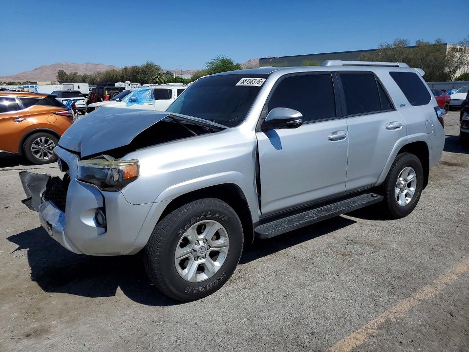2014 Toyota VIN JTEBU5JR2E5168851 COPART salvage auction — FRONT END, Nv - Salvage Title, sold $8,000 on 2026-07-30 (photo 1)