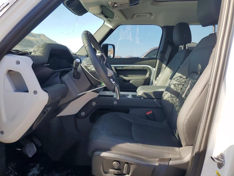 2025 Land rover Defender VIN SALE2EEU1S2367580 COPART salvage auction — FRONT END, Nv - Salvage Title, sold $41,500 on 2026-07-08 (photo 7)