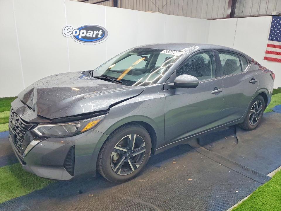 2025 Nissan Sentra VIN 3N1AB8CV0SY305935 COPART salvage auction — FRONT END, MN - CERTIFICATE OF TITLE (P), sold $12,500 on 2026-07-27 (photo 1)