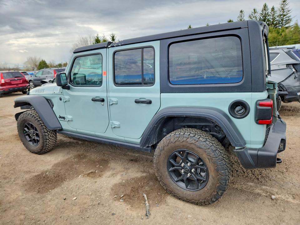 2024 Jeep Wrangler / VIN 1C4PJXDN2RW159994 COPART salvage auction — REAR END, Qc - Gravement Accidente (P), sold $22,800 on 2026-07-21 (photo 2)