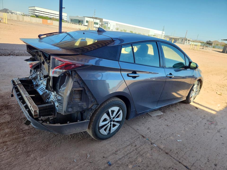 2016 Toyota Prius VIN JTDKARFU7G3016919 COPART salvage auction — REAR END, Az - Cert Of Title - Salvage, sold $175 on 2026-07-30 (photo 3)