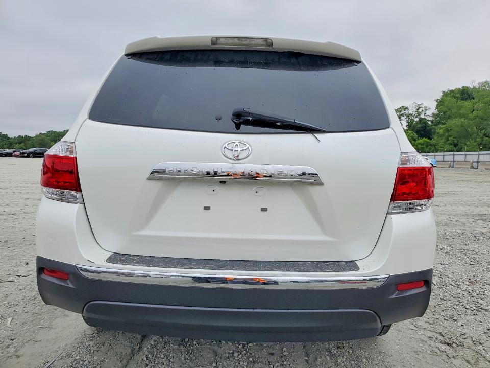 2012 Toyota Highlander VIN 5TDYK3EH0CS070841 COPART salvage auction — SIDE, SC - CERT OF TITLE-SALVAGE, sold $2,950 on 2026-07-20 (photo 6)