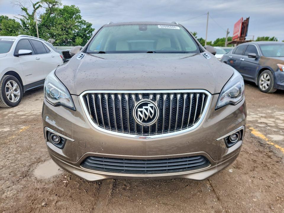 2017 Buick Envision VIN LRBFXESX8HD144895 COPART salvage auction — HAIL, KS - CERT OF TITLE-SALVAGE, sold $3,650 on 2026-07-22 (photo 5)