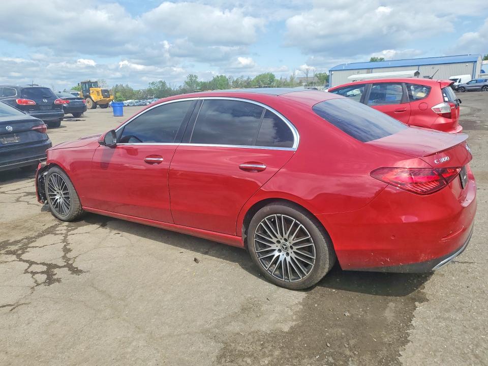 2024 Mercedes-benz C class VIN W1KAF4HB7RR217530 COPART salvage auction — FRONT END, PA - CERTIFICATE OF SALVAGE, sold $18,500 on 2026-07-17 (photo 2)