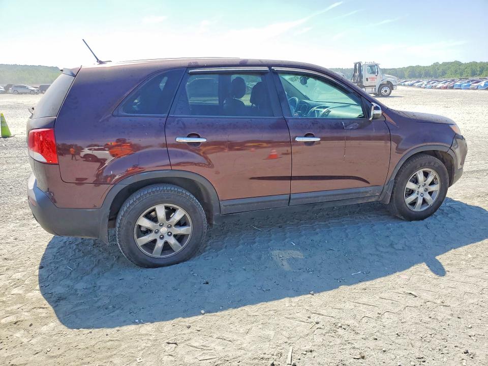 2011 Kia Sorento VIN 5XYKT3A1XBG068957 COPART salvage auction — FRONT END, Sc - Certificate Of Title, sold $975 on 2026-07-27 (photo 3)