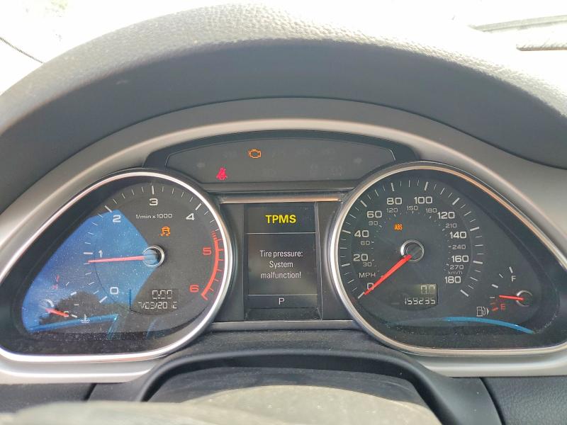 2014 Audi Q7 VIN WA1LMAFE3ED005293 COPART salvage auction — FRONT END, Nc - Dealer Only Clean Title, sold $5,300 on 2026-07-07 (photo 9)