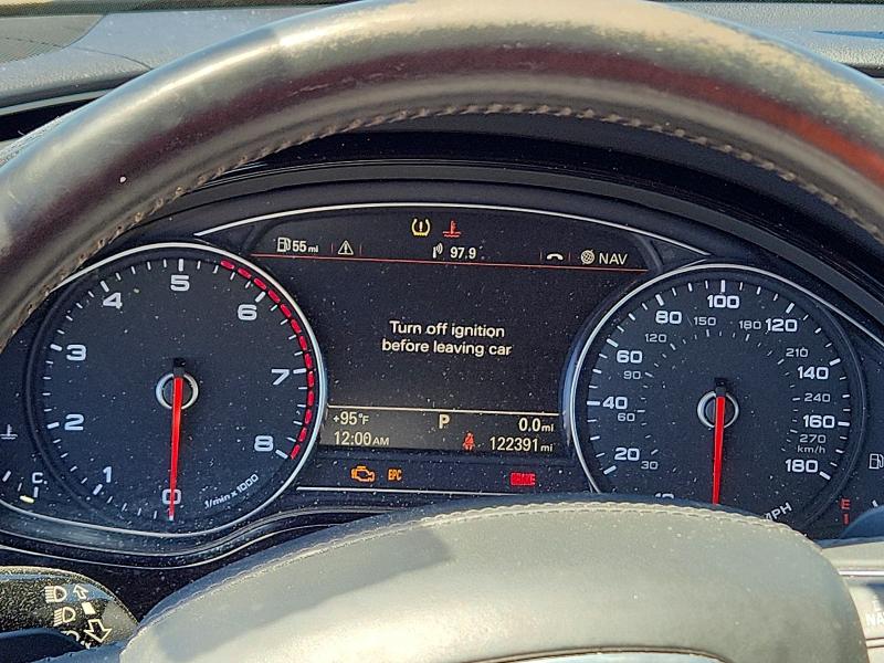 2013 Audi A8 VIN WAUR2AFD2DN010455 COPART salvage auction — NORMAL WEAR, Nc - Dealer Only Clean Title, sold $1,400 on 2026-07-27 (photo 9)