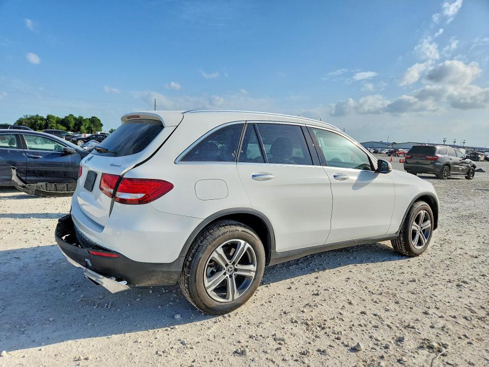 2019 Mercedes-benz Glc VIN WDC0G4KB5KV182120 COPART salvage auction — REAR END, Tx - Salvage Vehicle Title, sold $7,700 on 2026-07-09 (photo 3)