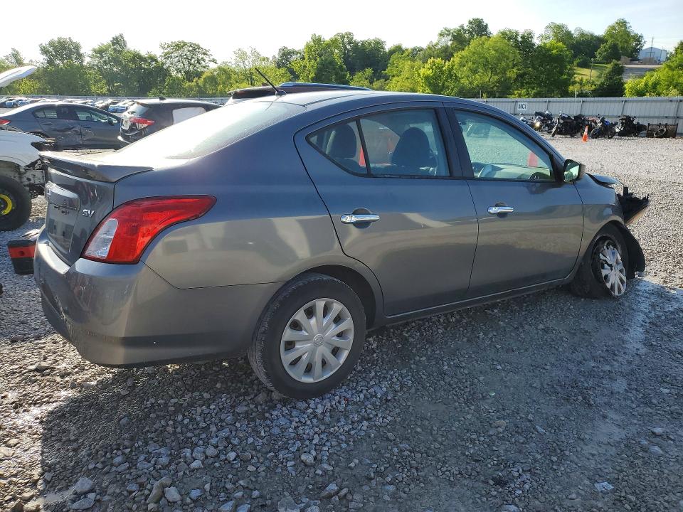 2017 Nissan Versa VIN 3N1CN7AP5HL803245 COPART salvage auction — FRONT END, Oh - Cert Of Title-Salvage, sold $300 on 2026-07-02 (photo 3)