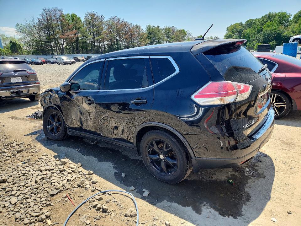 2016 Nissan Rogue VIN KNMAT2MVXGP666538 COPART salvage auction — FRONT END, Nj - Cert Of Title-Salvage, sold $800 on 2026-07-27 (photo 2)