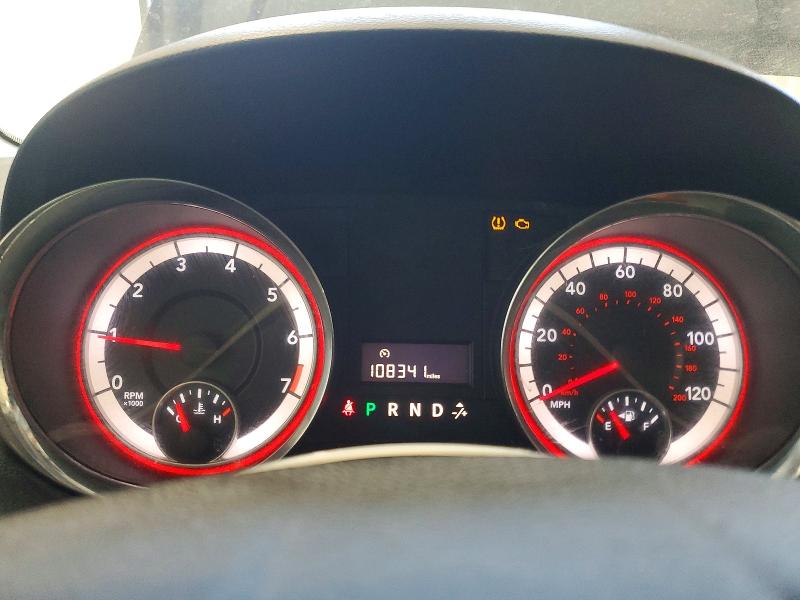2014 Dodge Grand caravan VIN 2C4RDGCG9ER209988 COPART salvage auction — NORMAL WEAR, Wv - Certificate Of Title, sold $625 on 2026-07-07 (photo 9)