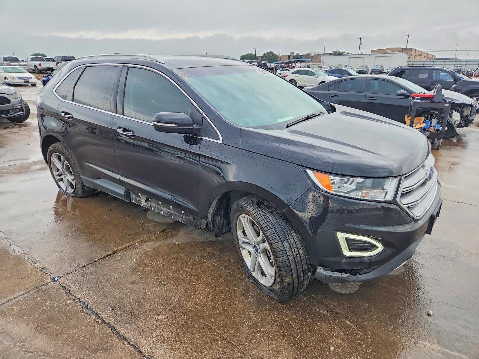 2016 Ford Edge VIN 2FMPK3K97GBB72567 COPART salvage auction — FRONT END, Tx - Salvage Vehicle Title, sold $2,250 on 2026-07-04 (photo 4)