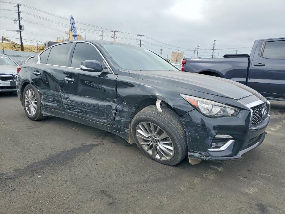 2019 Infiniti VIN JN1EV7AP9KM514391 COPART salvage auction — SIDE, Ca - Salvage Certificate, sold $4,350 on 2026-07-27 (photo 4)