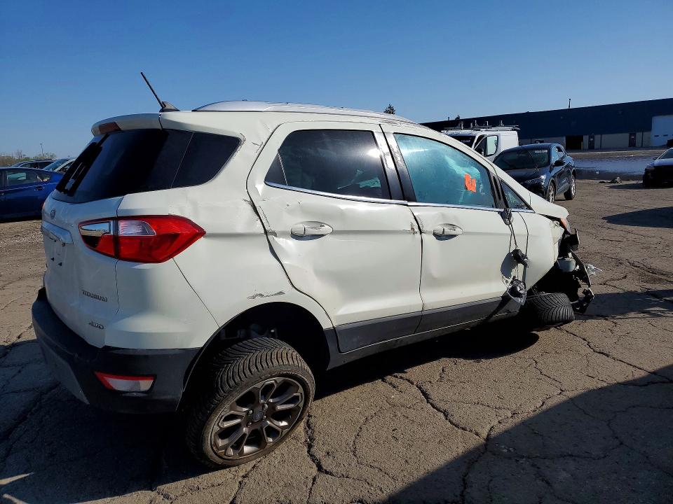 2020 Ford Ecosport VIN MAJ6S3KL8LC326635 COPART salvage auction — ROLLOVER, Mi - Certificate Of Title, sold $550 on 2026-07-10 (photo 3)