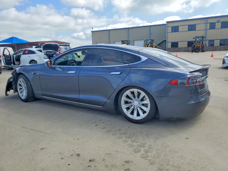 2018 Tesla Model s VIN 5YJSA1E26JF296053 COPART salvage auction — FRONT END, TX - SALVAGE VEHICLE TITLE (P), sold $6,500 on 2026-07-16 (photo 2)
