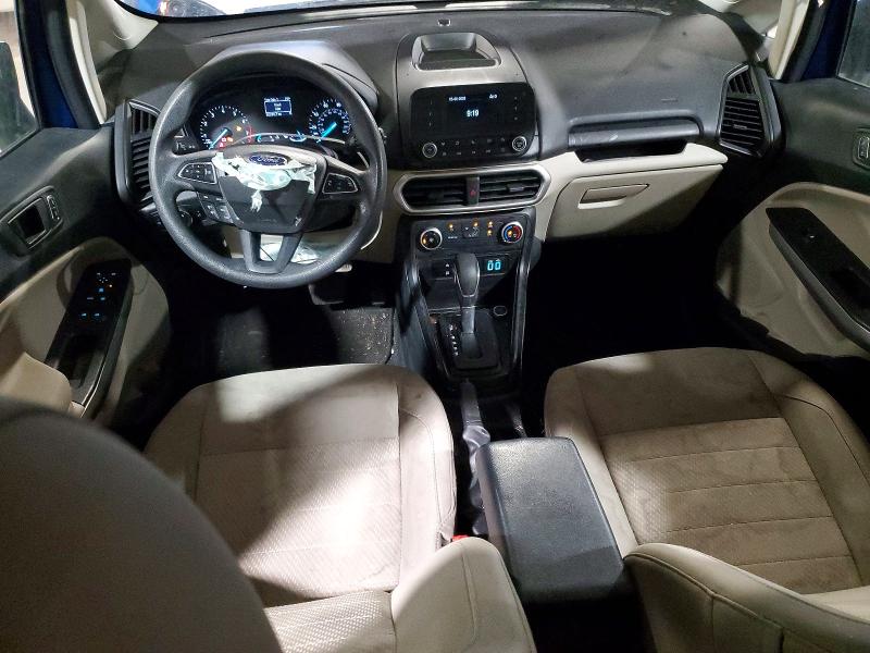 2022 Ford Ecosport VIN MAJ6S3FL3NC468890 COPART salvage auction — FRONT END, Il - Salvage Certificate, sold $150 on 2026-07-22 (photo 8)