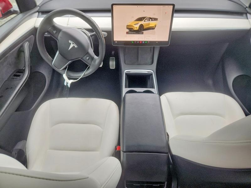 2022 Tesla Model y VIN 7SAYGDEF8NF546365 COPART salvage auction — FRONT END, Md - Cert Of Salvage > 75% Damage, sold $6,000 on 2026-07-28 (photo 8)