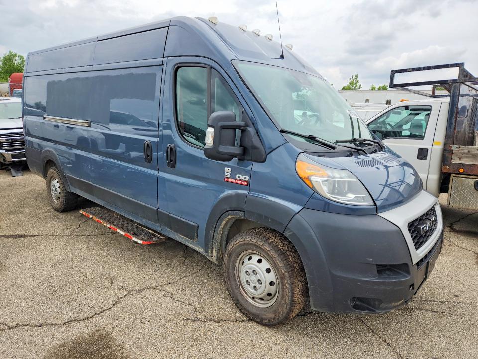 2021 Ram Promaster 3500 VIN 3C6MRVJGXME535681 COPART salvage auction — REAR END, Oh - Cert Of Title-Salvage, sold $2,600 on 2026-07-08 (photo 4)