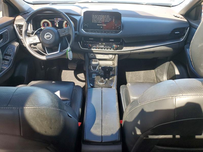 2021 Nissan Rogue VIN JN8AT3DD9MW307667 COPART salvage auction — FRONT END, On - Permit No Brand - Unfit, sold $9,900 on 2026-07-14 (photo 8)
