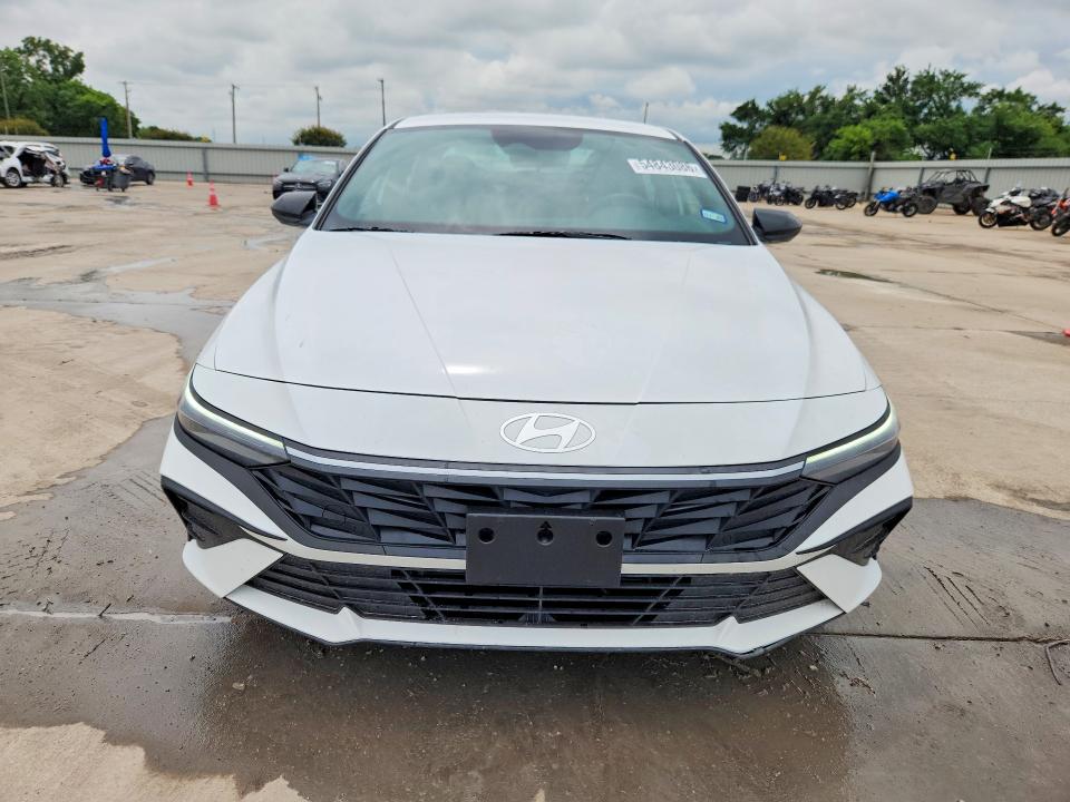2025 Hyundai Elantra VIN KMHLM4DJ8SU172389 COPART salvage auction — REAR END, Tx - Salvage Vehicle Title, sold $7,300 on 2026-07-13 (photo 5)
