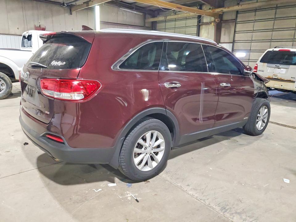 2018 Kia Sorento VIN 5XYPGDA39JG396256 COPART salvage auction — FRONT END, Il - Salvage Certificate, sold $3,650 on 2026-07-08 (photo 3)