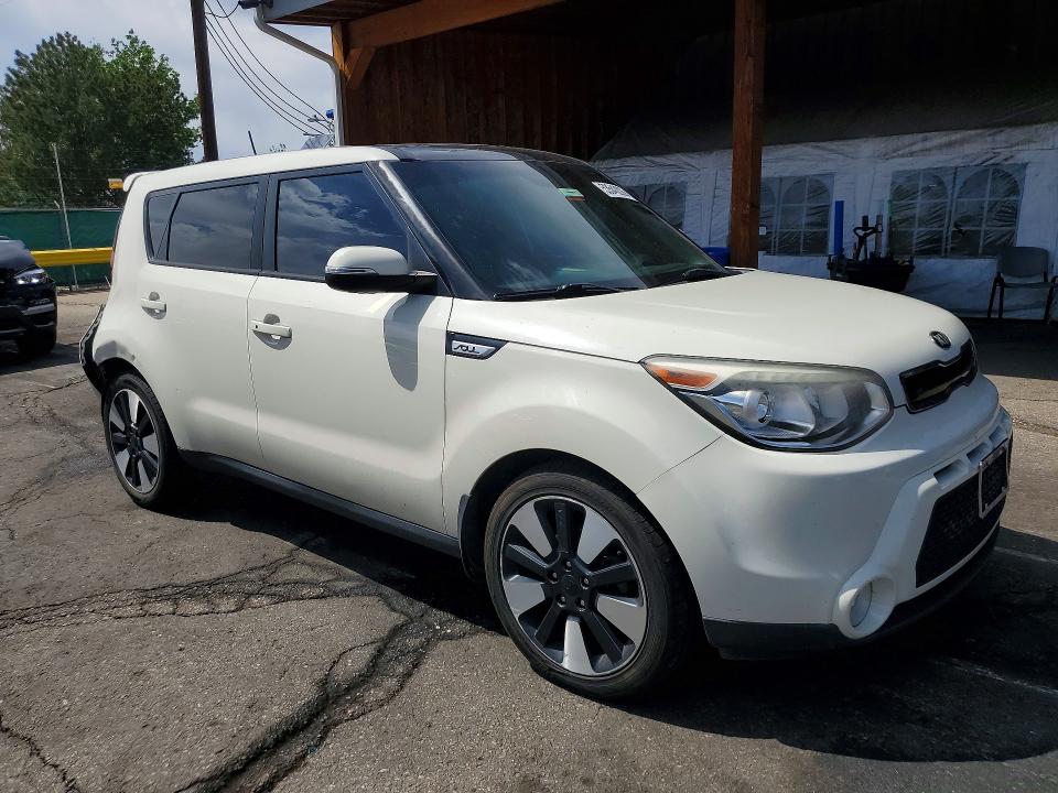 2015 Kia Soul VIN KNDJX3A56F7173940 COPART salvage auction — REAR END, Co - Public - Salvage Title, sold $700 on 2026-07-28 (photo 4)