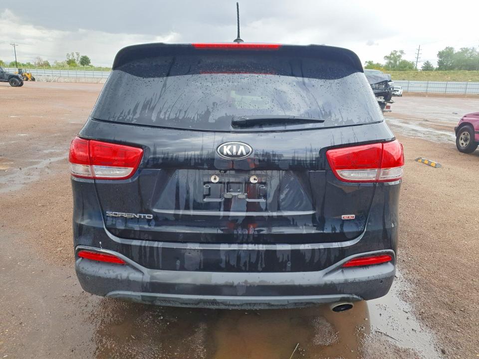2016 Kia Sorento VIN 5XYPG4A39GG181582 COPART salvage auction — FRONT END, Co - Salvage Title, sold $1,200 on 2026-07-20 (photo 6)