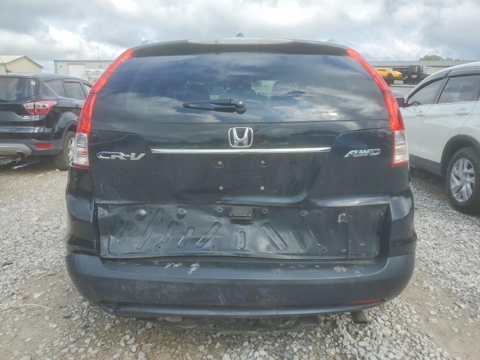 2013 Honda Cr-v VIN 5J6RM4H71DL057732 COPART salvage auction — REAR END, Tn - Salvage Certificate, sold $2,950 on 2026-07-02 (photo 6)