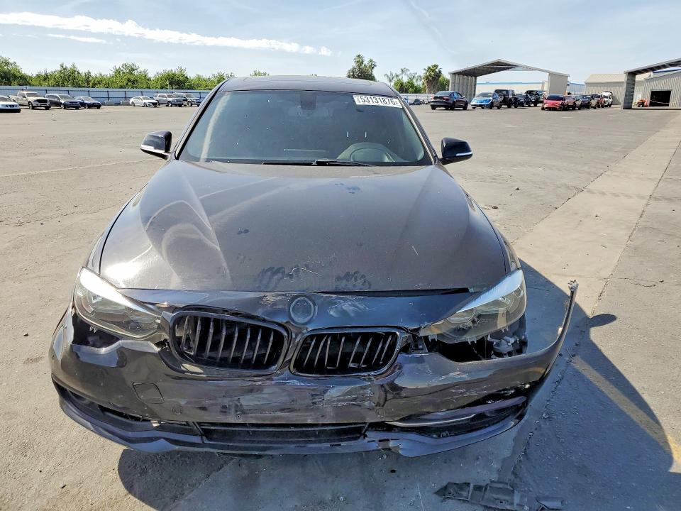 2016 BMW 3er VIN WBA8E9C57GK603880 COPART salvage auction — FRONT END, Ca - Salvage Certificate, sold $3,800 on 2026-07-13 (photo 5)