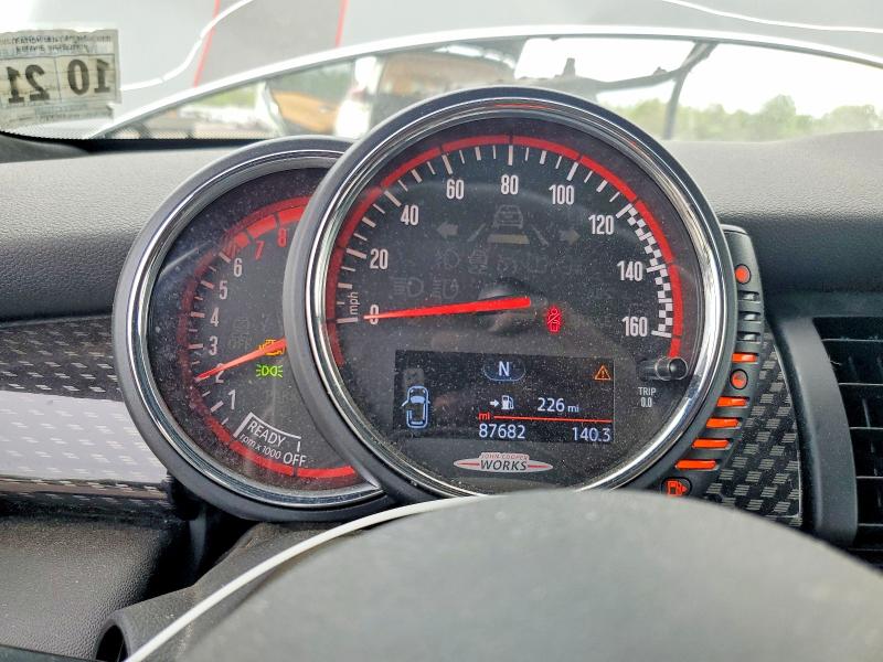 2016 Mini Cooper VIN WMWXM9C59GT997942 COPART salvage auction — FRONT END, NJ - CERT OF TITLE-SALVAGE, sold $4,500 on 2026-08-25 (photo 9)
