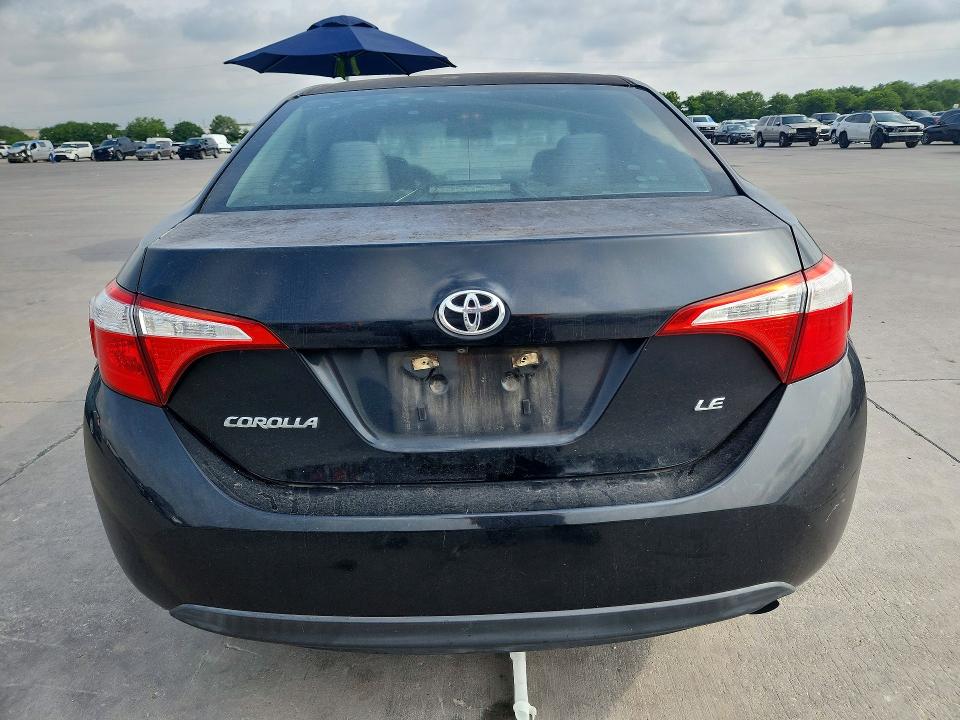 2015 Toyota Corolla VIN 5YFBURHE2FP345238 COPART salvage auction — FRONT END, TX - SALVAGE VEHICLE TITLE, sold $1,800 on 2026-07-27 (photo 6)