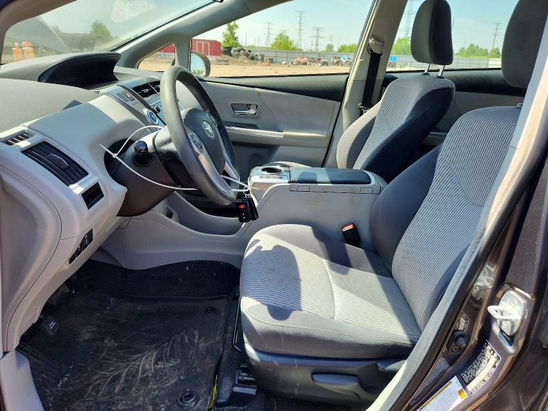2017 Toyota Prius v VIN JTDZN3EUXHJ065837 COPART salvage auction — HAIL, Wv - Salvage Certificate, sold $2,450 on 2026-07-28 (photo 7)