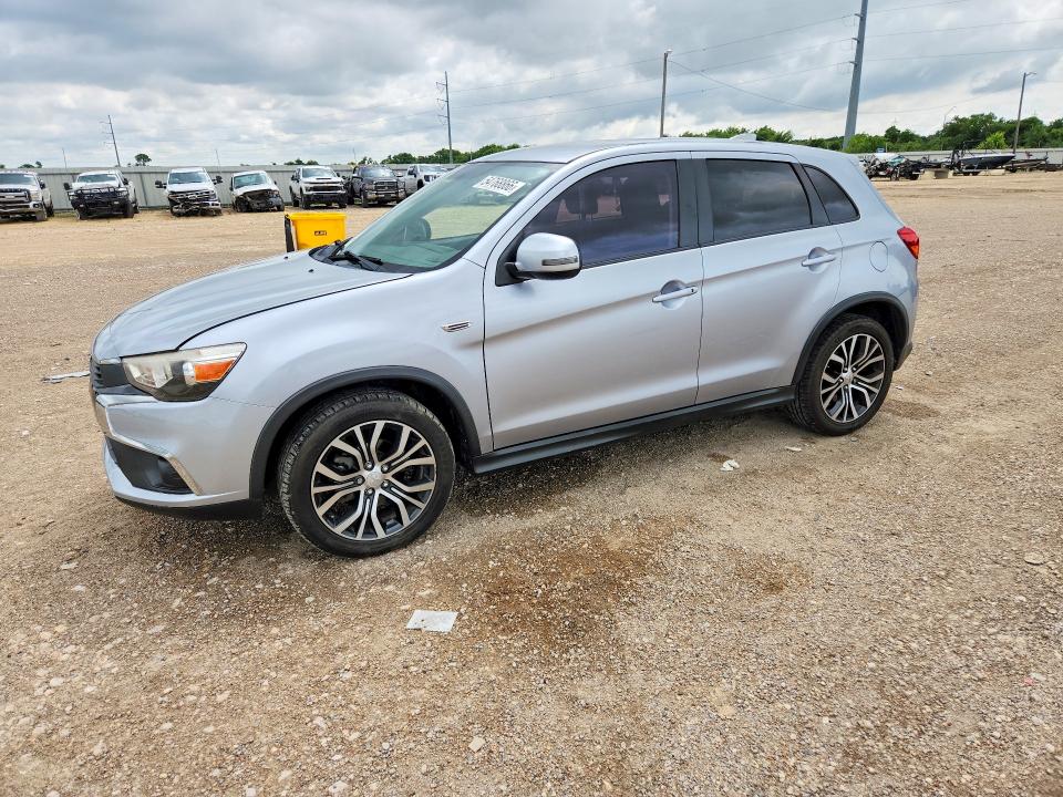 2017 Mitsubishi VIN JA4AP3AU2HZ041914 COPART salvage auction — SIDE, Tx - Salvage Vehicle Title, sold $2,150 on 2026-07-22 (photo 1)