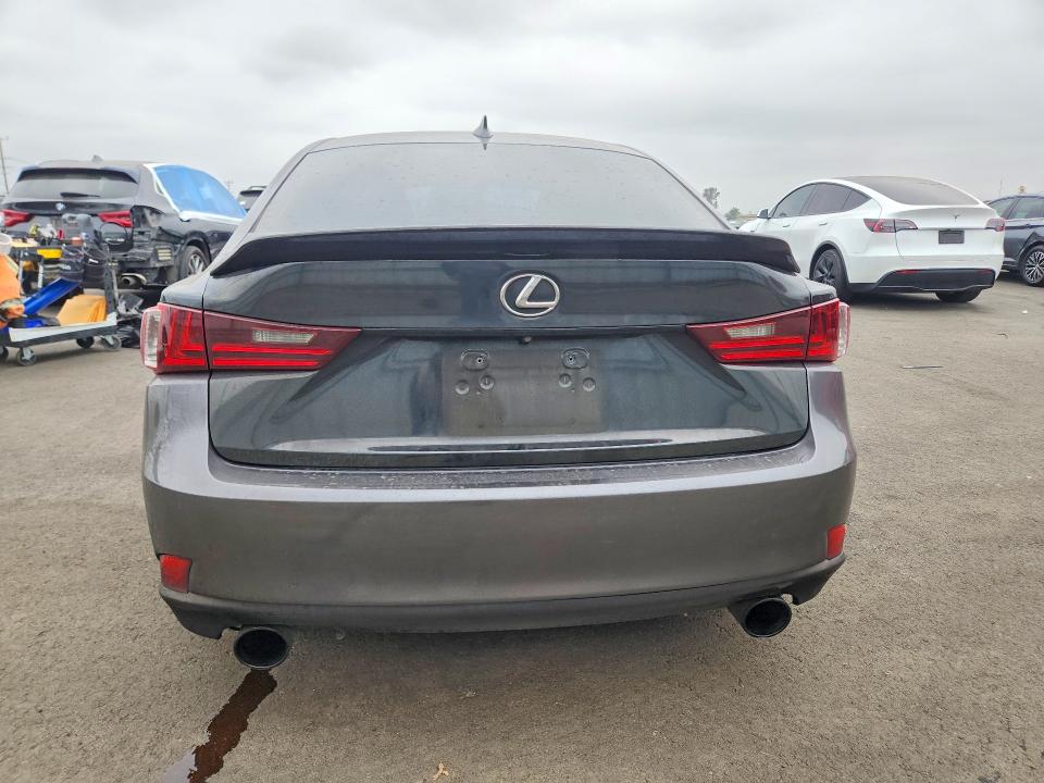 2014 Lexus Is VIN JTHBF1D26E5038317 COPART salvage auction — FRONT END, Ca - Salvage Certificate, sold $900 on 2026-07-15 (photo 6)